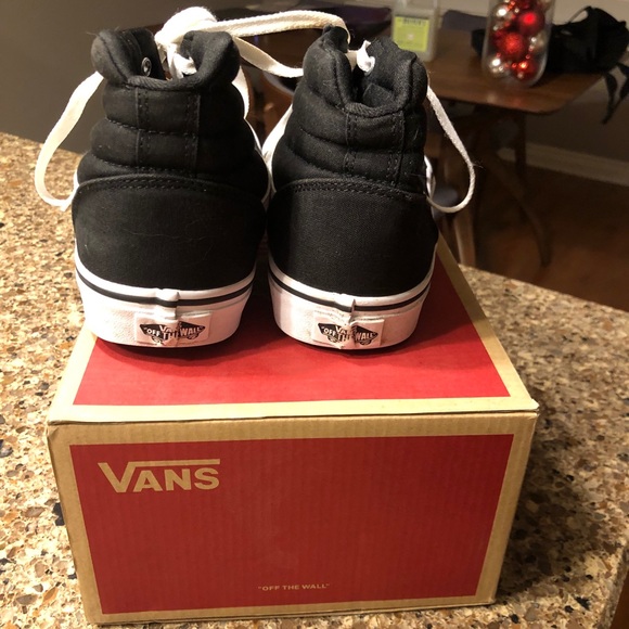 Women’s Vans Ward Hi - black & white - Picture 4 of 8